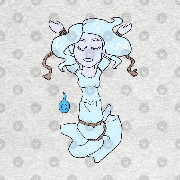 Drowned Ghost Girl Will-O'-the-Wisp CHIBI SD MONSTER GIRLS Series I by angelasasser